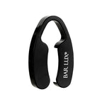 Restaurantware-Bar Lux Foil Cutter, 1 Wine Bottle Opener Accessory - Razor-Sharp Blades, Ergonomic Design, Black Plastic Bottle Seal Remover, For Wine Lovers