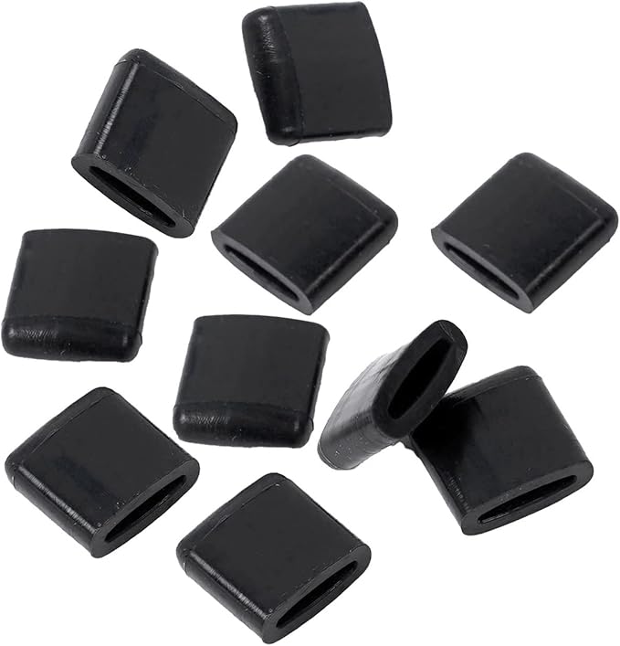 ZYAMY 10pcs Air Fryer Rubber Bumpers Premium Rubber Feet, Silicone Pieces, Rubber Anti-scratch Protective Covers Air Fryer Replacement Parts
