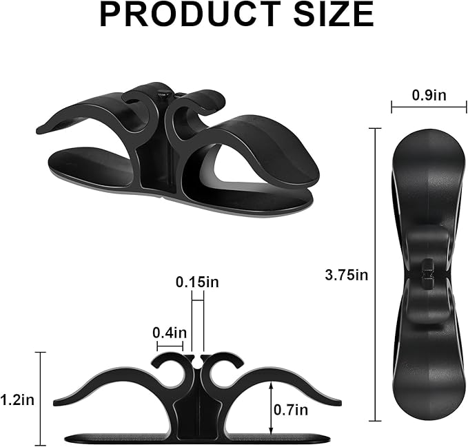 8PCS Cord Organizer for Appliances, Upgraded Kitchen Appliance Cord Organizer Stick on Appliance Cord Wrap Cord Kipper Cord Holder for Appliances Pressure Cooker, Coffee Maker, Air Fryer,Mixer