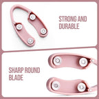 5 Pack Magnetic Wine Foil Cutter Tool, Wine Bottle Opener Accessory, Magnetic Wine Foil Cutters Wine Bottle Opening Accessories,rose gold