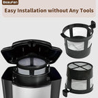 1 Pack Reusable Coffee Filter Compatible with BLACK+DECKER CM618 Single Serve Coffee Maker
