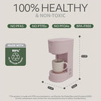 WILLOW Eco Series Single Serve Coffee Maker for K Cup and Ground Coffee, 6 to 12oz Brew Sizes with Strong Brew Option, Small Coffee Machine with Removable Reservoir & Reusable Filter, Eco-Friendly