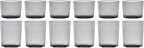 Oneida 895978 Stackables Smoke Drinkware, Set Of 12