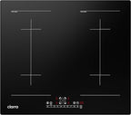 CDV 7200W Built-in Induction Cooktop 4 Burners, 24 Inch Electric Cooktop with Bridge Function Power Booster 9 Power Levels Touch Control Timer Child Lock