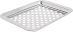 Nordic Ware Naturals Compact Crisping Tray - Natural Uncoated Aluminum, Toaster Oven and Broiler Safe
