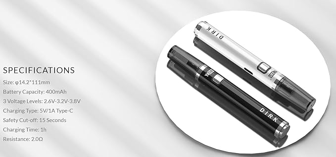 Yocan Dirk Heating Multi-Tool Ceramic Electric Knife with Variable Voltage and Type-C Charging (Green)