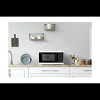 SHARP Compact Countertop Microwave Oven with Removable 10" Carousel Turntable, 700 Watt, 0.7 Cubic Feet, White