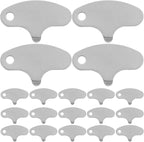 Toyvian Stainless Steel Macadamia Nut Opener and Portable Nut Sheller Tool 25pcs Set for Cracking Walnuts Pecans and Home Kitchen Specialty Gadget