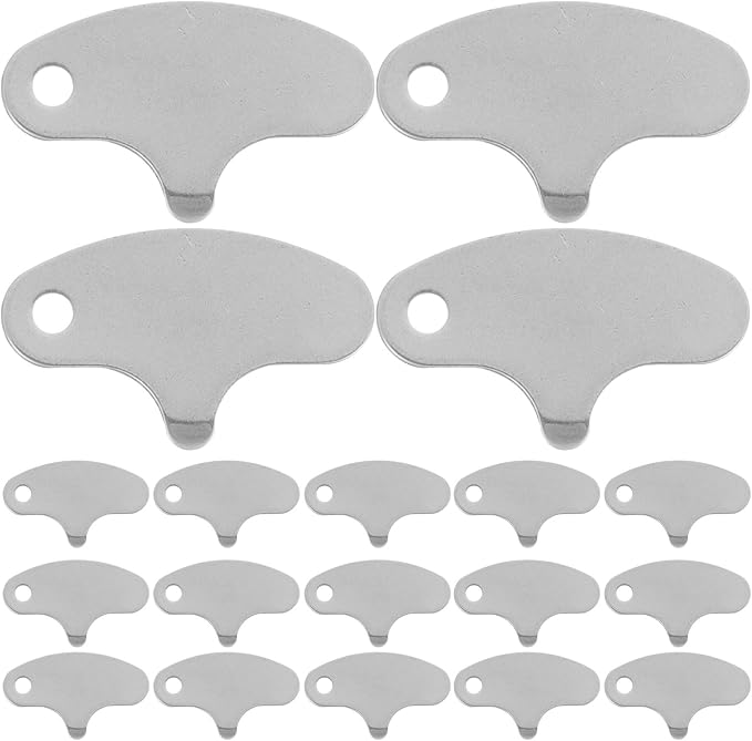 Toyvian Stainless Steel Macadamia Nut Opener and Portable Nut Sheller Tool 25pcs Set for Cracking Walnuts Pecans and Home Kitchen Specialty Gadget