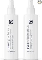 BRIOTECH Pure Hypochlorous Acid Spray and Cleanser, Original Premium HOCl Topical Solution, Multi-Purpose Cleaner, Family Approved & Pet Friendly, 8 fl oz (2 Pack)