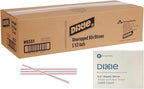 Dixie Plastic Coffee Stirrers, 10,000ct, 5.5" Disposable Drink Stir Sticks - Red/White