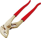 CS Unitec | Non-Sparking Pliers | Groove Joint | 10 in. | Max 1-1/8 in. | TUV Certified | Aluminum Bronze | Non-Magnetic | Corrosion Resistant | EX604-10A