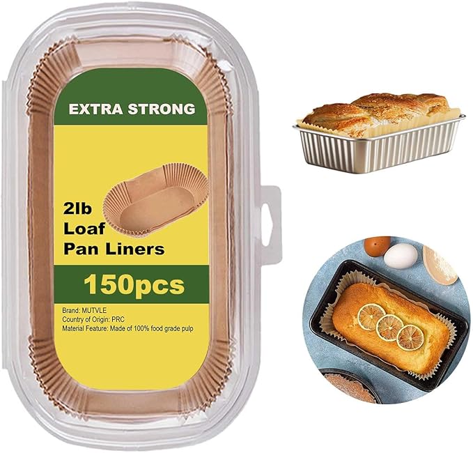 Loaf Pan Parchment Liners, Bread Pan Liners, Parchment Paper Loaf Pan Liners, Loaf Pan Liners for baking bread 9x5