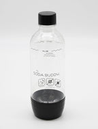 Flame King SodaBuddy Sparkling Water and Soda Maker, Bundle Includes 1 Soda Machine, 1 BPA-Free Bottles, and 1 4-Oz CO2 Carbonator