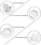 Tea Bag Holder - Teapot Shaped Coasters Set of 12