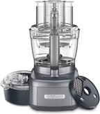 Cuisinart Elemental Small Food Processor, 13-Cup, Gunmetal