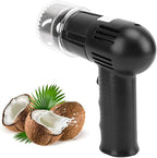 ASHATA Automatic Coconut Opener, Coconut Opener Tools Set, Stainless Steel Coconut Puncher, Coconut Meat Removal Tool, Electric Coconut Puncher Opening Tool for Young and Mature (Black)