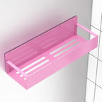 HuggieGems 4 Pack Magnetic Spice Storage Rack Organizer for Refrigerator and Oven, Pink Fridge Organizers and Storage