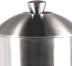Frieling Double-Walled Stainless Steel French Press Coffee Maker - Brushed 36 oz (1 Liter) Insulated Coffee Press