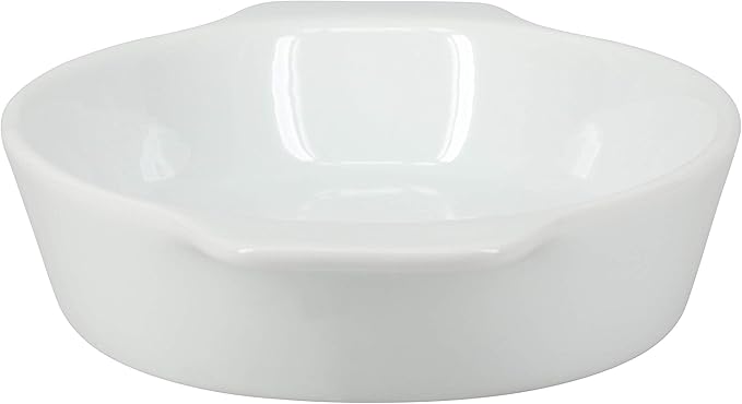 BIA Cordon Bleu Au Gratin Porcelain Baking Dish, Large, White (904998S4SIOC)
