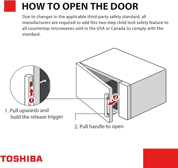Toshiba Air Fryer Combo 4-in-1 Countertop Microwave Oven, Smart Sensor, Convection, Mute Function, Position Memory 13.6" Turntable, 1.5 Cu Ft, 1000W, Silver, ML-EC42P(SS)