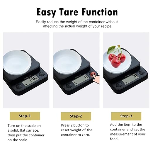 Food Scale Kitchen Scale Weight Grams and Ounces Small Digital Scale for Weight Loss Baking Cooking Coffee of NUTRI FIT, Max 11lb 0.5g Increment, LCD Smart Tare, Easy to Use for Travel