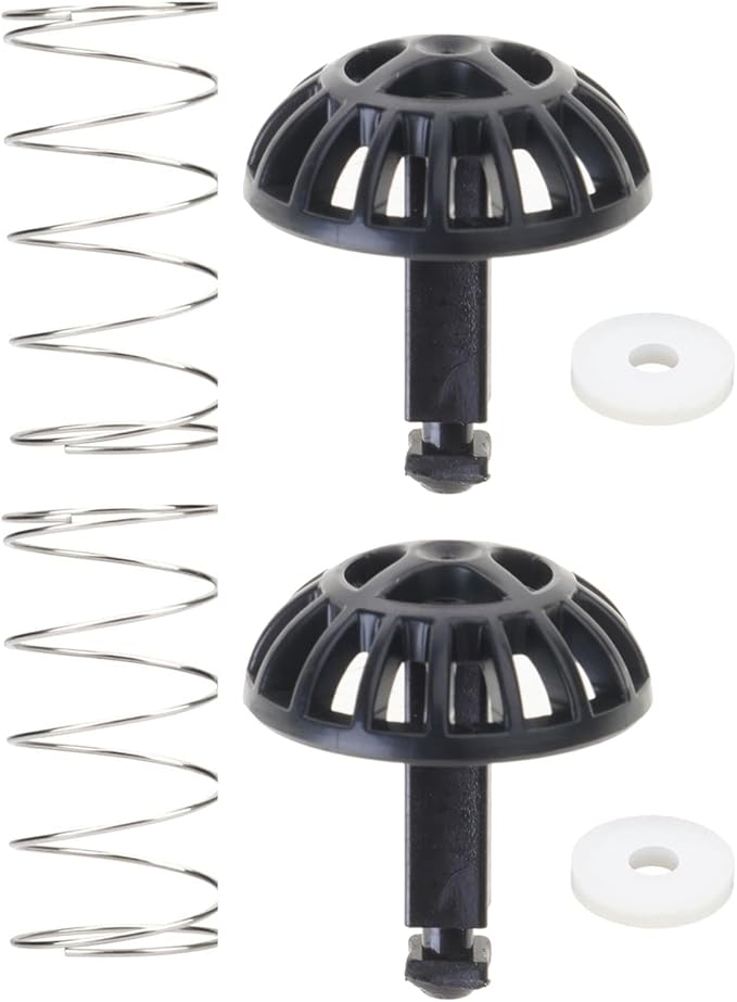 2 Pack Coffee Brew Basket Spring Loaded Stopper Kits Machine, Accessory Part Suitable for Various Models Maker Part