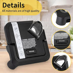 Blender Lid Replacement for Ninja 72 OZ Pitcher Locking Lid, Top Lid Cover Parts for BL642 BN701 BN751 BN801 BL610 DB751A CT610 Series,Compatible with NEW Model Pitcher with Rim Extension Only