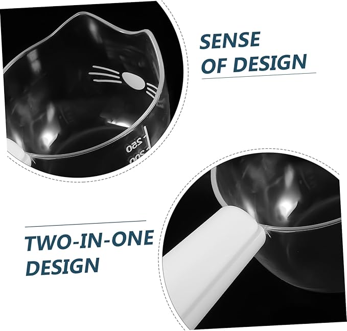 Pet Food Scoop Scale and Clip Plastic Spoon for Wet Food Convenient Feeding Tool for Cats and Dogs Easy to Use and Portable