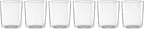 Oneida 896827 Stackables Tall Clear Drinkware, Set Of 6