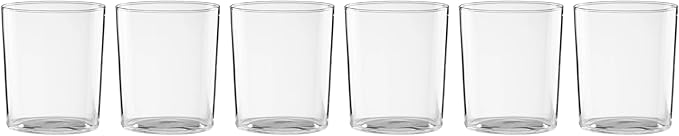 Oneida 896827 Stackables Tall Clear Drinkware, Set Of 6