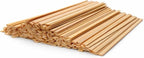 Coffee Stirrers, Bamboo Wood, Splinter-Free; Wooden Stir Sticks for Hot Chocolate, Coffee, Tea Etc, Drink Stirrer Bulk Package, Restaurant Supply, Coffee Bar, Cafe (100 Pack)
