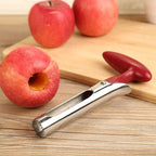 AKIRO apple Corer, Stainless Steel Kitchen Gadget Tool Fruit Seeder Core Remover Fruit Vegetable Tools Apple Pear Corer Easy Twist Fruits Tools Core Seed Remover