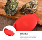 DOITOOL Oyster Shucking Hand Clip 2 Pack - Silicone Shellfish Opener Tool for Oysters Clams Scallops - Ergonomic Kitchen Gadget for Home Restaurant Use