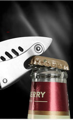 True Shark Corkscrew, Professional Waiters Corkscrew Wine Key Bottle Opener,Manual Wine Key for Servers, Waiters, Bartenders and Home Use(Shark)