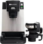 BUNN MCU My Cafe Single Cup Multi Use Coffee Brewer (Black/SST)