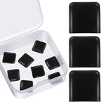 Cunhill 8 Pieces Air Fryer Rubber Bumpers Silicone Anti-scratch Protective Covers Black Air Fryer Rubber Feet Replacement Accessories Compatible with Chefman Gowise Powerxl(0.43 x 0.43 x 0.15 Inch)