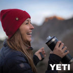 YETI Rambler 18 oz Bottle, Vacuum Insulated, Leakproof, Stainless Steel with Chug Cap, Cherry Blossom