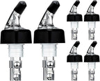 6 Pack Measured Liquor Pour Spout, Liquor Bottle Pourers, Measure Pour Spout for Liquor Bottles, Bottle Pourers for Alcohol, Shot Pourer Cocktail Liquor Dispenser Bar Bartending Tool -2oz/60ml