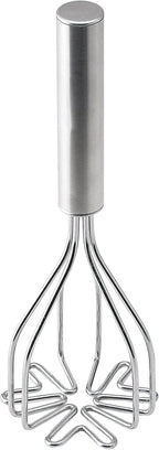 HIC Kitchen 2-In-1 Mix N’Masher Potato Masher, 18/8 Stainless Steel, For Potatoes, Vegetables, Fruits, Guacamole, Baby Food, And Eggs