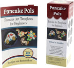 Pancake Pals for Kids - Set of 6 Pancake Art Templates Children + Bonus Interactive Cookbook w/QR Codes to Access Free Virtual Follow-Along Cooking Classes - Boys Girls Teens Tweens, Baking
