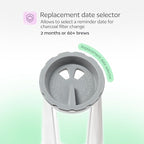 Water Filter Holder and 12 Water Filters for Keurig K-Supreme, K-Slim, K-Express, K-Select, K-Classic, K-Duo Plus, K-Elite, K-Iced, K-Cafe - for Use in All Keurig Brewers with Side-Loaded Reservoir