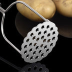 Potato Masher, Sopito 2 Pack Stainless Steel Integrated Kitchen Tool Food Masher for Potatoes, Vegetables, Berries, Fruits, Baby Food, Avocado