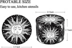 Grinder Spice Grinder for Kitchen, Black & White