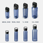 YETI Yonder Water Bottle with Yonder Chug Cap, Lightweight, Leakproof and BPA-Free