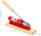 UKCOCO Mechanical Walnut Nutcracker Tool Multi-function Walnut Opener Plier with Red Handle Household Nut Shell Opener and Nuts Kitchen Specialty Gadget for Easy Shell Breaking