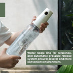 Portable Sparkling Water Maker - Travel Soda Maker for Home & Outdoor, 1L Carbonating Bottle, 10 pcs CO2 Cylinders, Compact Carbonated Water Machine for Flavored Drinks, Soda Machine (White)
