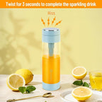Tronco Reusable Carbonating Bottle – BPA-Free PET Plastic Sparkling Water Bottle, Compatible with Portable Soda Makers, Perfect for Travel, Sports & Home