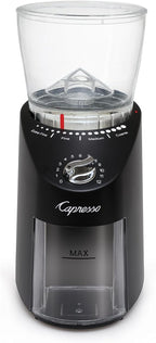 Capresso Infinity Plus Conical Burr Grinder, Black