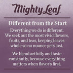 Mighty Leaf Tea, Organic Matcha Green Tea Singles - 1 Box of 12 Single Serve Packets, 100% Japanese Matcha, Unsweetened